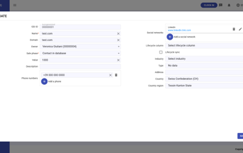 CRM Update Company