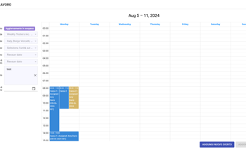Staff Workshifts Week Management Calendar View IT