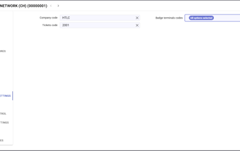 Company Import And Export Settings