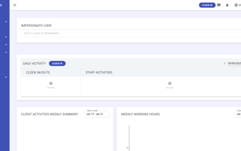 MyGSI page - first screen after access example