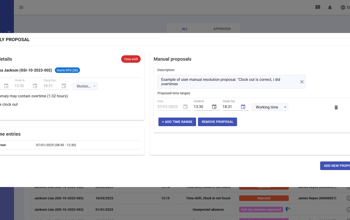 Anomalies Proposal Set Up
