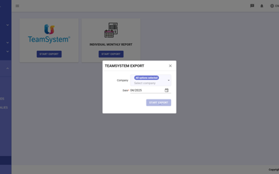 Staff Export Team System