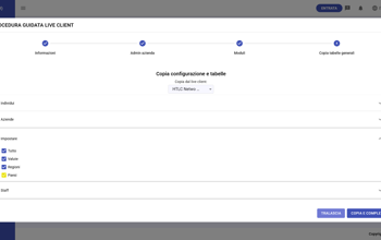 Live Clients Add New Copy General Tables IT