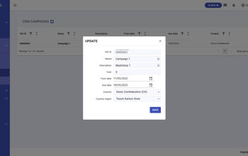 CRM Campaigns Update