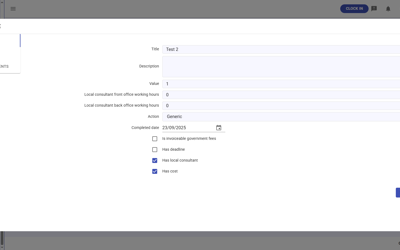 Clients RFA Task Update General