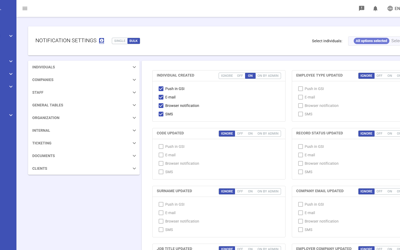 Notifications Settings Bulk Example