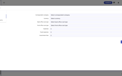 Clients RFA Task Update Costs