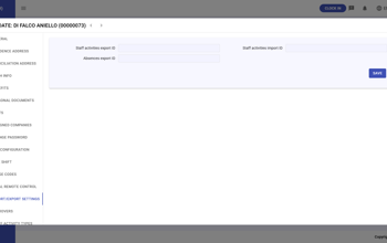 Individual Import Export Settings