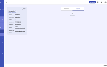 CRM Campaigns View