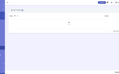 GT Setup Types