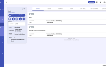 CRM Company Activities IT